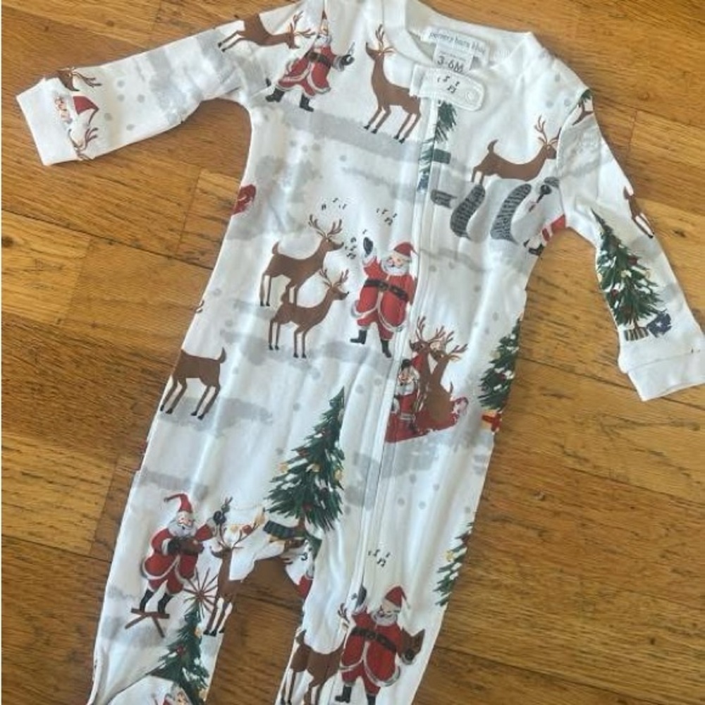Pottery Barn Christmas Pajama Footie